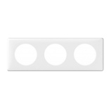 068633 - Рамка 3-постовая Легранд Селиан, 232×82мм, пластик (белый)