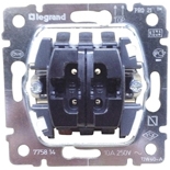 775814 - Механизм кнопочного выключателя для управления жалюзи/рольставнями, Legrand Galea Life