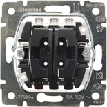 775804 - Механизм клавишного выключателя для управления жалюзи/рольставнями, Legrand Galea Life