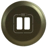 067956 - Лицевая панель для двойной зарядки USB, Legrand Celiane (графит)
