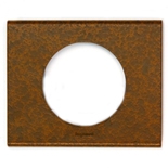 069261 - Рамка однопостовая Legrand Celiane, прямоугольная, 100х82мм, металл (патина феррум)