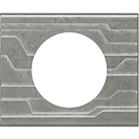 069041 - Рамка однопостовая Legrand Celiane, прямоугольная, 100х83мм, металл (техно)